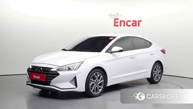 Hyundai The New Avante AD 2019 Белый из Кореи