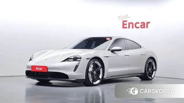 Porsche Taycan 2022 Жемчужный цвет из Кореи