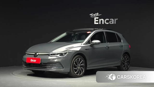 Volkswagen Golf 8th Generation 2023 Серый из Кореи