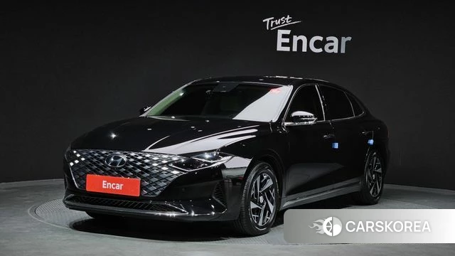 Hyundai The New Grandeur IG Hybrid 2022 Черный из Кореи