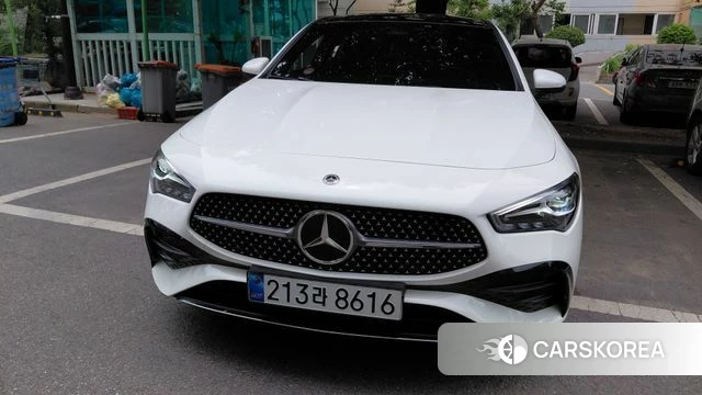 Mercedes-Benz CLA-Class C118 2025 Белый из Кореи
