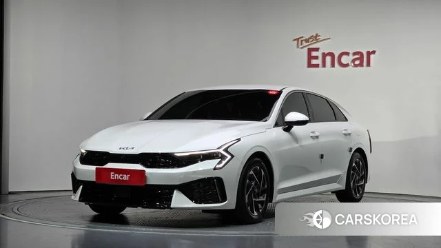 Kia The New K5 Hybrid 3rd generation 2023 Белый из Кореи