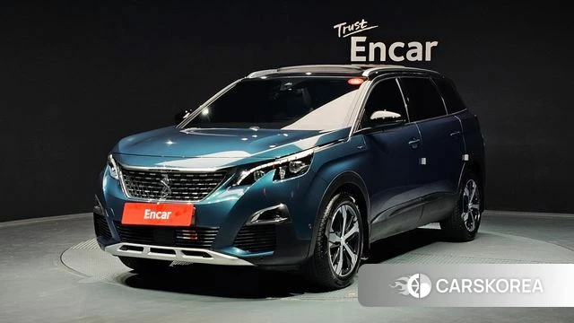 Peugeot 5008 second generation 2019 Синий из Кореи
