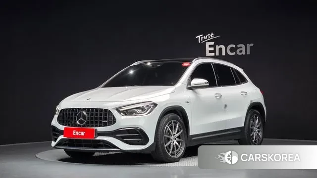 Mercedes-Benz GLA - Class H247 2021 Белый из Кореи