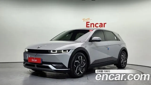 Hyundai Ionic 5 2021 Серебристо-серый из Кореи