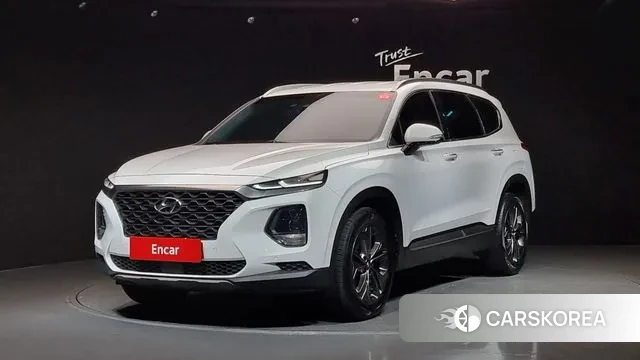 Hyundai Santa Fe TM 2018 Белый из Кореи