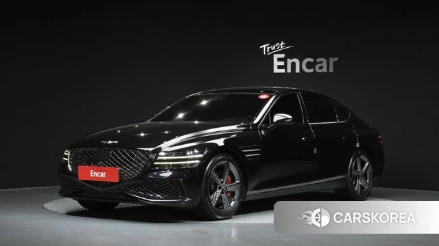Genesis G80 (RG3) 2022 Черный из Кореи