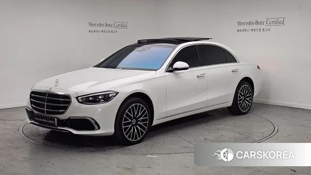 Mercedes-Benz S-Class W223 2024 Белый из Кореи