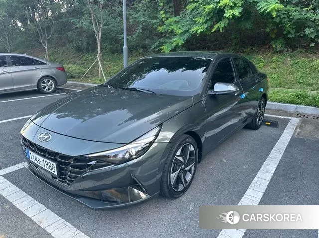 Hyundai Avante (CN7) 2020 Серый из Кореи