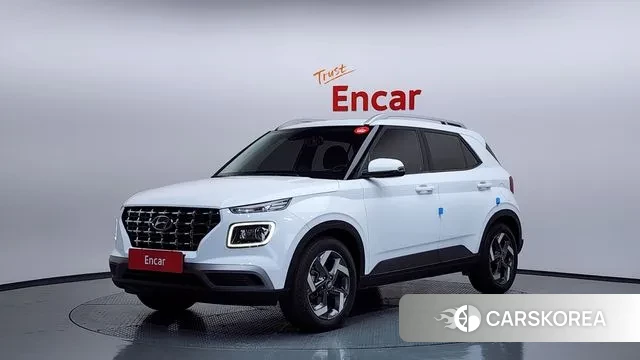 Hyundai Venue 2021 Белый из Кореи