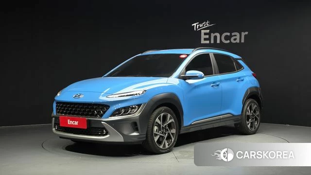 Hyundai The New Kona 2021 Синий из Кореи