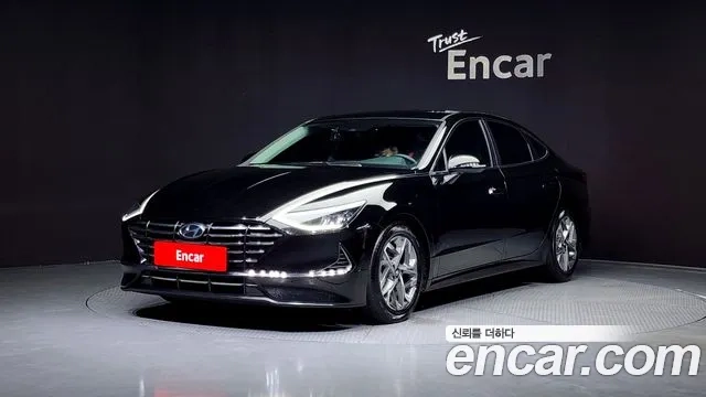 Hyundai Sonata (DN8) 2022 Черный из Кореи