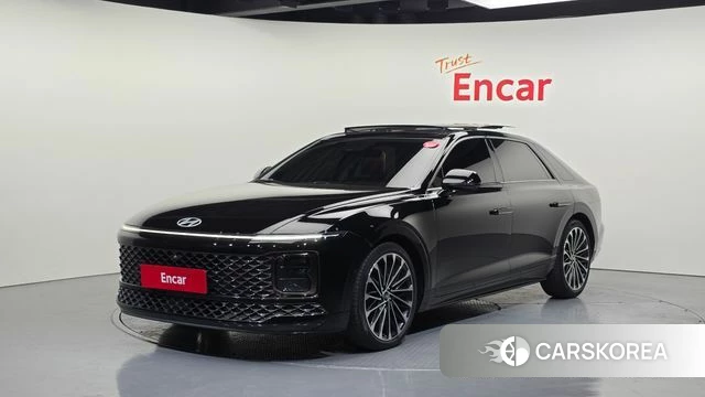 Hyundai Grandeur (GN7) 2022 Черный из Кореи