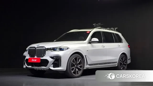 BMW X7 (G07) 2021 Белый из Кореи