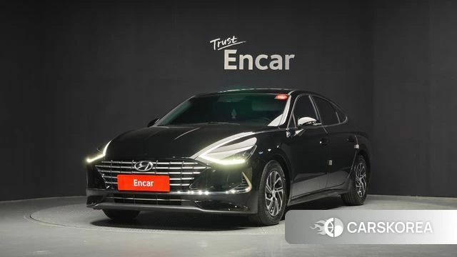 Hyundai Sonata Hybrid (DN8) 2023 Черный из Кореи
