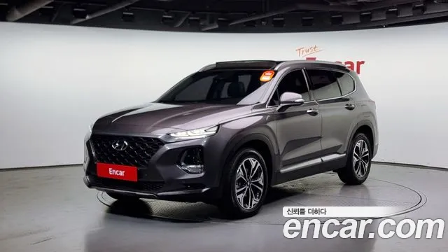 Hyundai Santa Fe TM 2018 Серый из Кореи