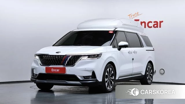 Kia Carnival 4th generation 2021 Белый из Кореи