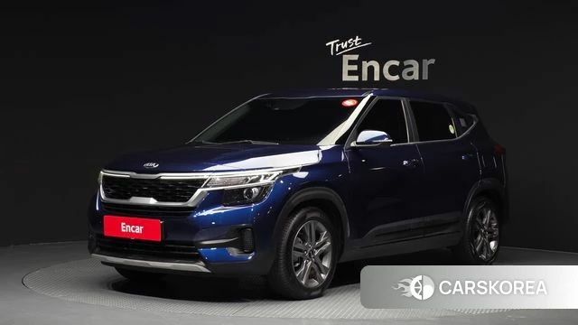 Kia Seltos 2020 Синий из Кореи