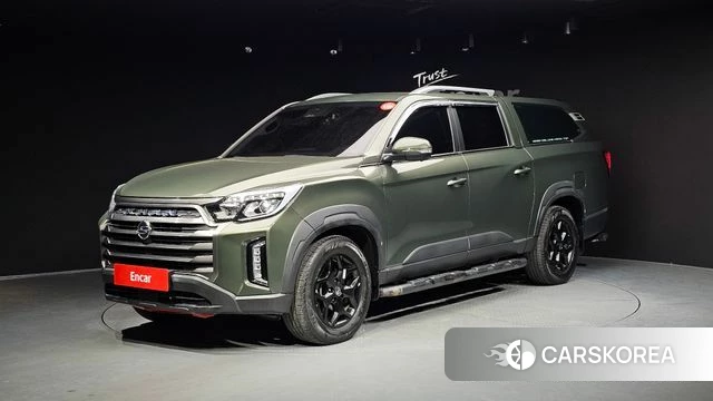 Ssangyong The New Rexton Sports Cannes 2022 Зеленый из Кореи