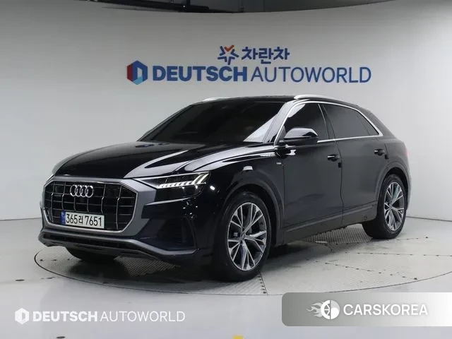 Audi Q8 (4M) 2021 Черный из Кореи