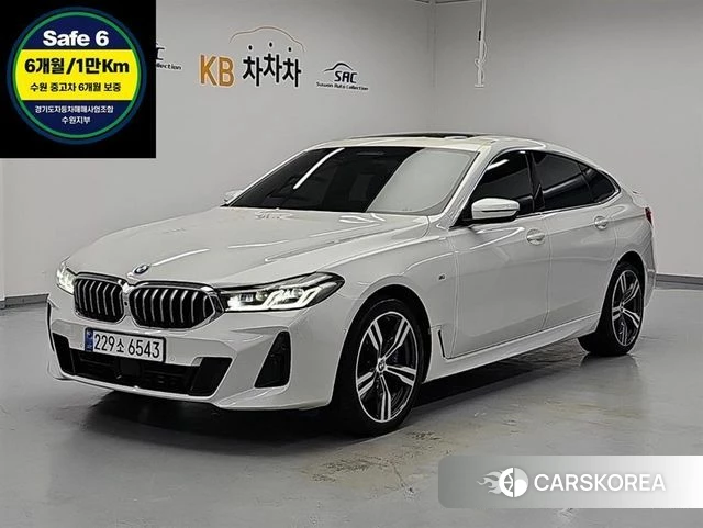BMW 6 Series GT (G32) 2020 Белый из Кореи
