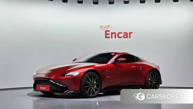 Aston Martin Vantage 2nd Generation 2019 Красный из Кореи