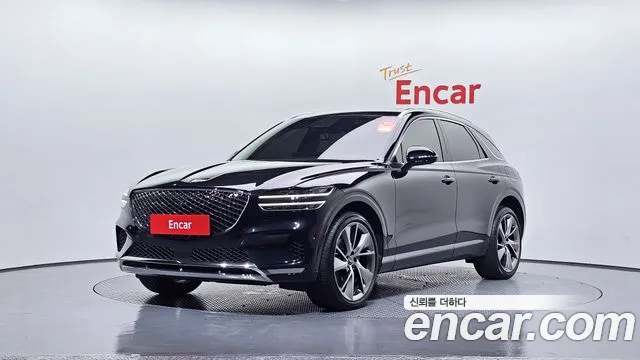 Genesis GV70 2021 Черный из Кореи