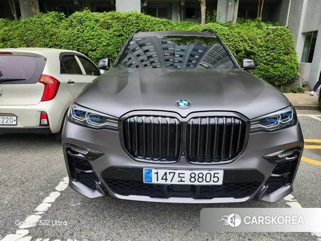 BMW X7 (G07) 2021 Серый из Кореи