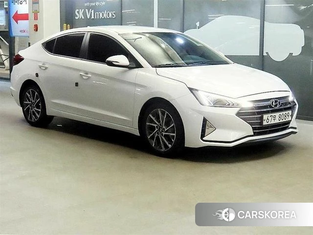 Hyundai The New Avante AD 2019 Белый из Кореи