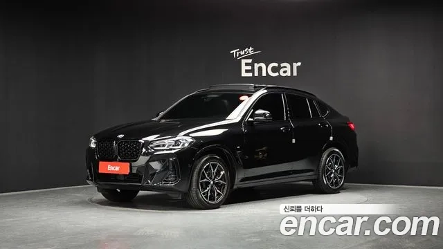 BMW X4 (G02) 2022 Черный из Кореи