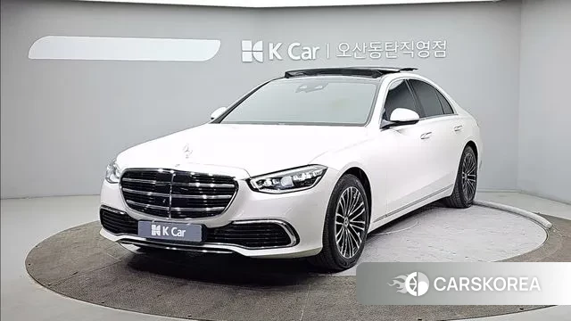 Mercedes-Benz S-Class W223 2022 Белый из Кореи
