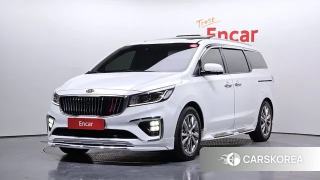 Kia The New Carnival 2018 Белый из Кореи