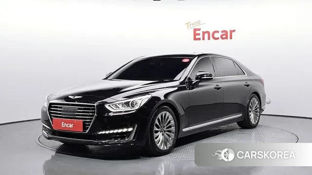 Genesis EQ900 2018 Черный из Кореи