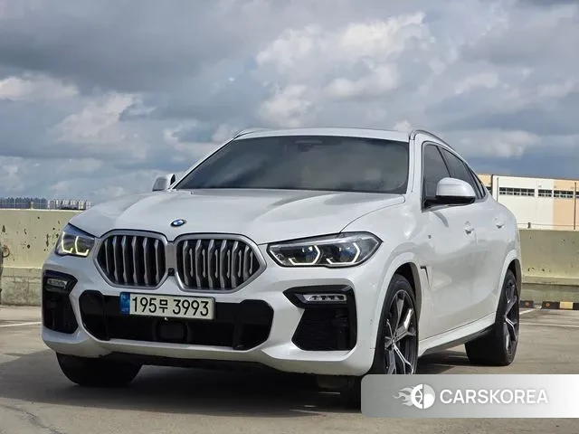 BMW X6 (G06) 2021 Белый из Кореи