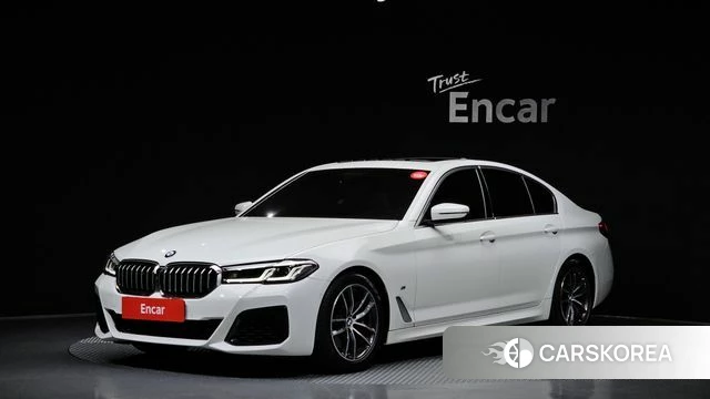 BMW 5 Series (G30) 2021 Белый из Кореи