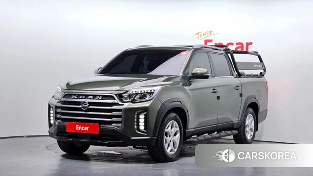 Ssangyong The New Rexton Sports Cannes 2022 Светло-зеленый из Кореи