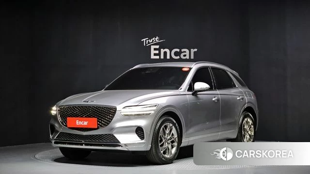 Genesis GV70 2021 Серебристо-серый из Кореи