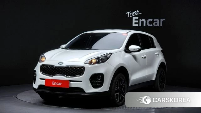 Kia Sportage 4th Generation 2018 Белый из Кореи