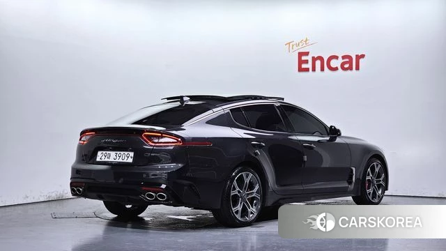 Kia Stinger 2018 Серый из Кореи