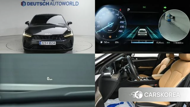 Kia K5 Hybrid 3rd Generation 2022 Серый из Кореи