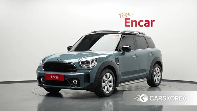 Mini Cooper Countryman 2022 Небесно-голубой из Кореи