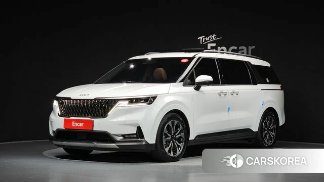 Kia Carnival 4th generation 2022 Белый из Кореи