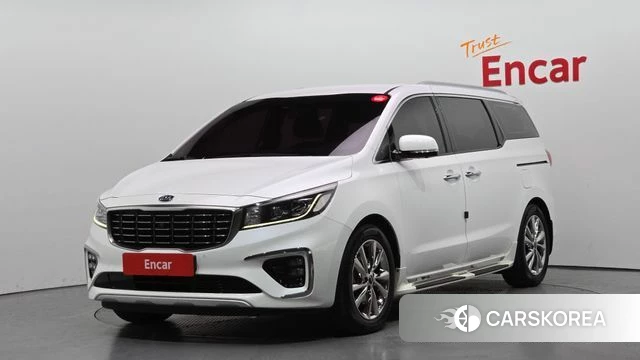 Kia The New Carnival 2018 Белый из Кореи