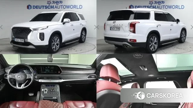 Hyundai Palisade 2020 Белый из Кореи