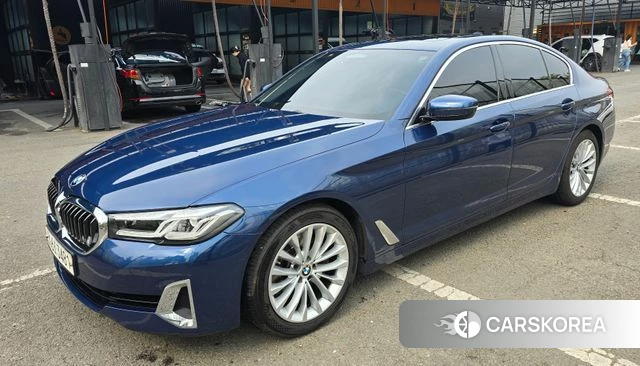 BMW 5 Series (G30) 2020 Синий из Кореи