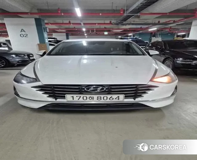 Hyundai Sonata (DN8) 2021 Белый из Кореи