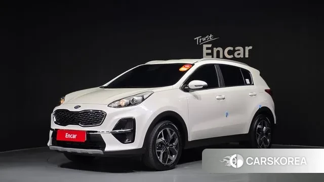 Kia Sportage The Bold 2021 Белый из Кореи