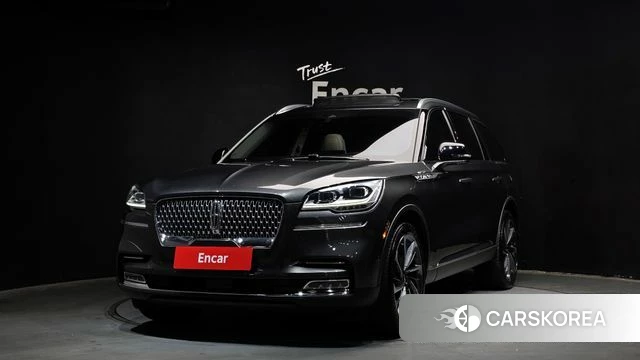 Lincoln Aviator 2nd generation 2020 Серый из Кореи