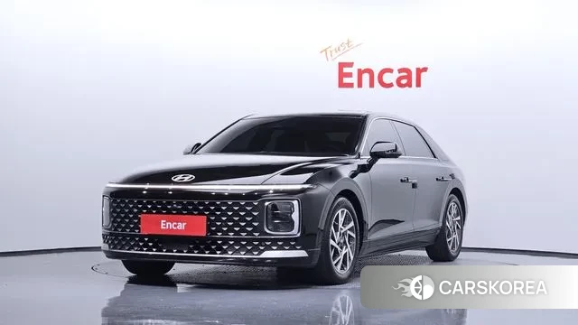 Hyundai Grandeur (GN7) 2023 Черный из Кореи