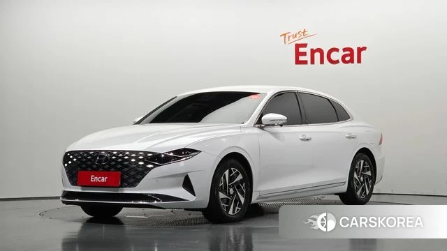 Hyundai The New Grandeur IG Hybrid 2021 Белый из Кореи